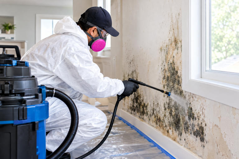 Remediación profesional de moho en interiores